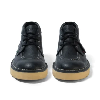 Stivali in pelle Daltrey Chuk unisex per adulti, neri