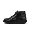 Stivali Kick Hi Croc in pelle per adulti unisex, nero Stivali Kick Hi Croc in pelle per adulti unisex, nero