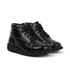 Stivali Kick Hi Croc in pelle per adulti unisex, nero Stivali Kick Hi Croc in pelle per adulti unisex, nero