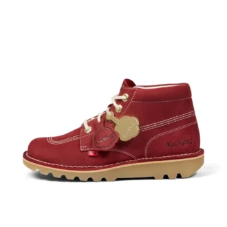 Stivali Kick Hi Goldie rossi unisex per adulti