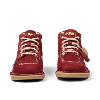 Stivali Kick Hi Goldie rossi unisex per adulti