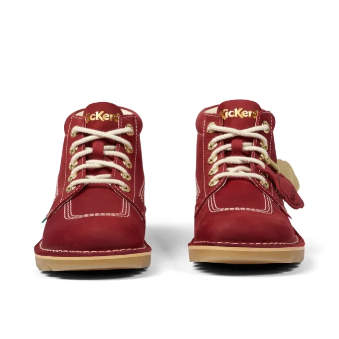 Stivali Kick Hi Goldie rossi unisex per adulti Stivali Kick Hi Goldie rossi unisex per adulti