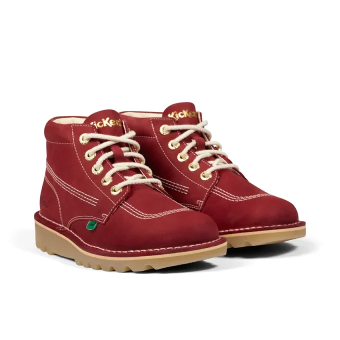 Stivali Kick Hi Goldie rossi unisex per adulti Stivali Kick Hi Goldie rossi unisex per adulti