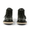 Stivali Kick Hi in pelle martellata Mains verde scuro unisex per adulti Stivali Kick Hi in pelle martellata Mains verde scuro unisex per adulti
