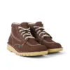 Stivali Kick Hi in pelle scamosciata marroni unisex per adulti Stivali Kick Hi in pelle scamosciata marroni unisex per adulti