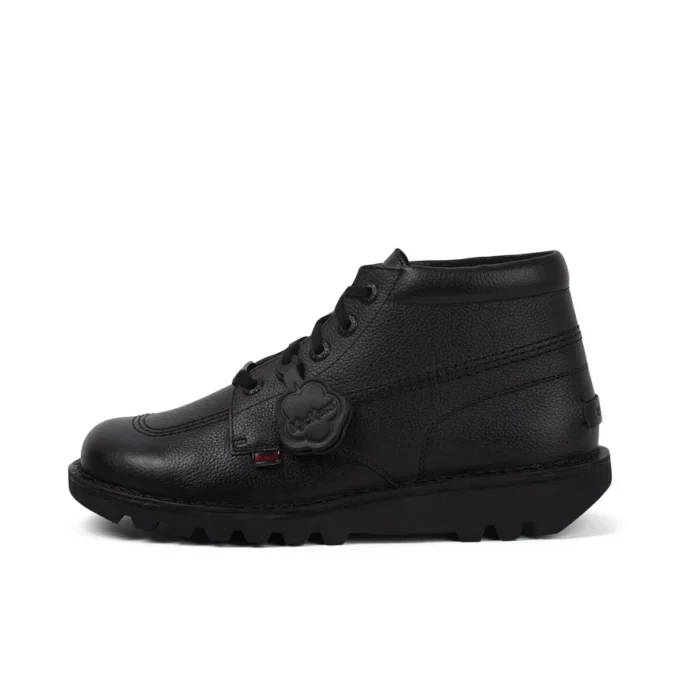 Stivali Kick Hi Tab in pelle per uomo, nero Stivali Kick Hi Tab in pelle per uomo, nero