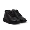 Stivali Kick Hi Tab in pelle per uomo, nero Stivali Kick Hi Tab in pelle per uomo, nero
