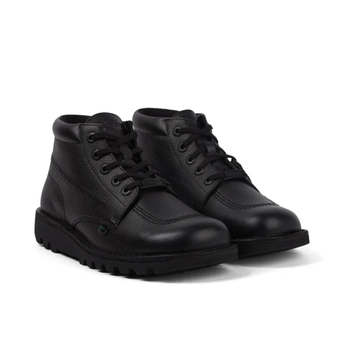 Stivali Kick Hi Tab in pelle per uomo, nero Stivali Kick Hi Tab in pelle per uomo, nero