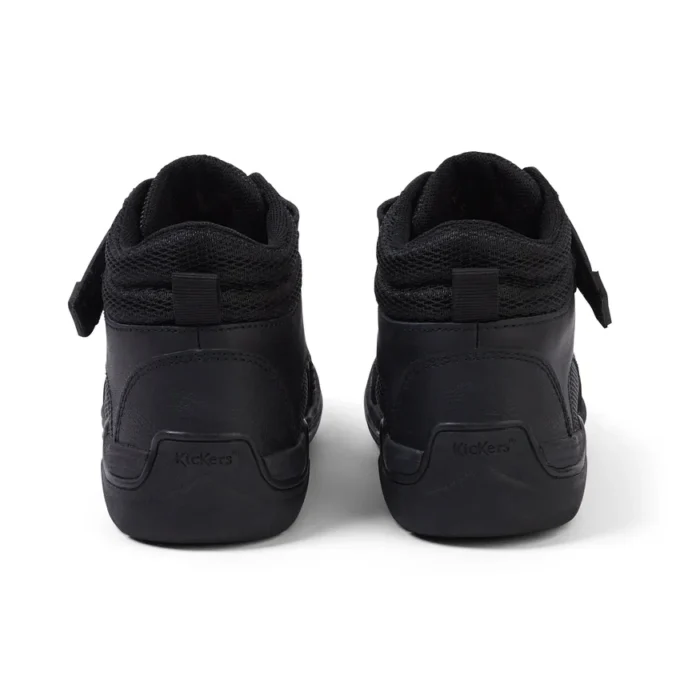 Stomper Hi in pelle nera per bambini Stomper Hi in pelle nera per bambini