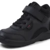 Stomper Hi in pelle nera per bambini Stomper Hi in pelle nera per bambini