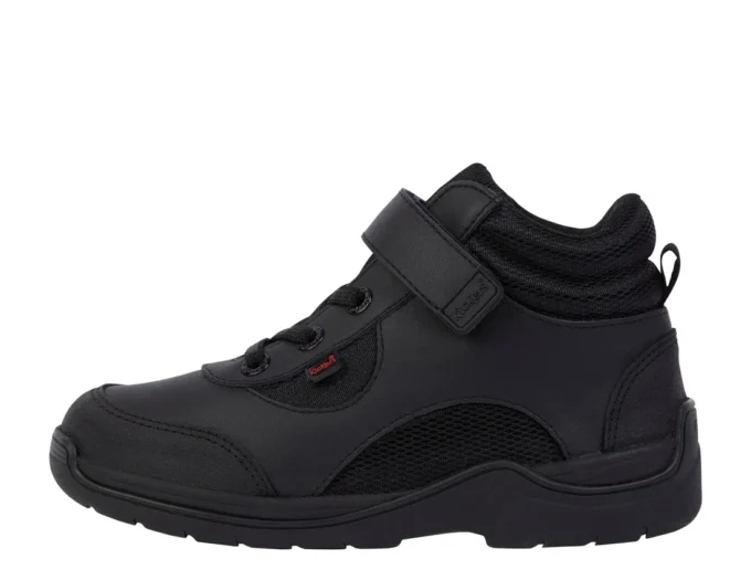 Stomper Hi in pelle nera per ragazzi Stomper Hi in pelle nera per ragazzi