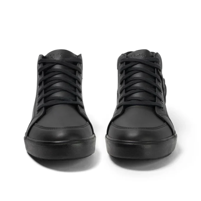 Tovni Hi in pelle alternativa nera, unisex per adulti Tovni Hi in pelle alternativa nera, unisex per adulti