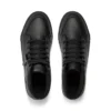 Tovni Hi in pelle alternativa nera, unisex per adulti Tovni Hi in pelle alternativa nera, unisex per adulti