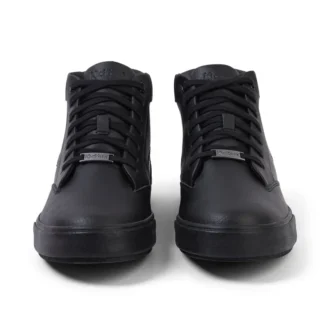 Tovni Hi in pelle nera unisex per adulti