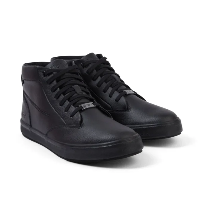 Tovni Hi in pelle nera unisex per adulti Tovni Hi in pelle nera unisex per adulti