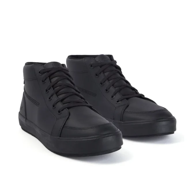 Tovni Hi in pelle nera unisex per adulti Tovni Hi in pelle nera unisex per adulti