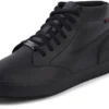 Tovni Hi in pelle nera unisex per adulti Tovni Hi in pelle nera unisex per adulti