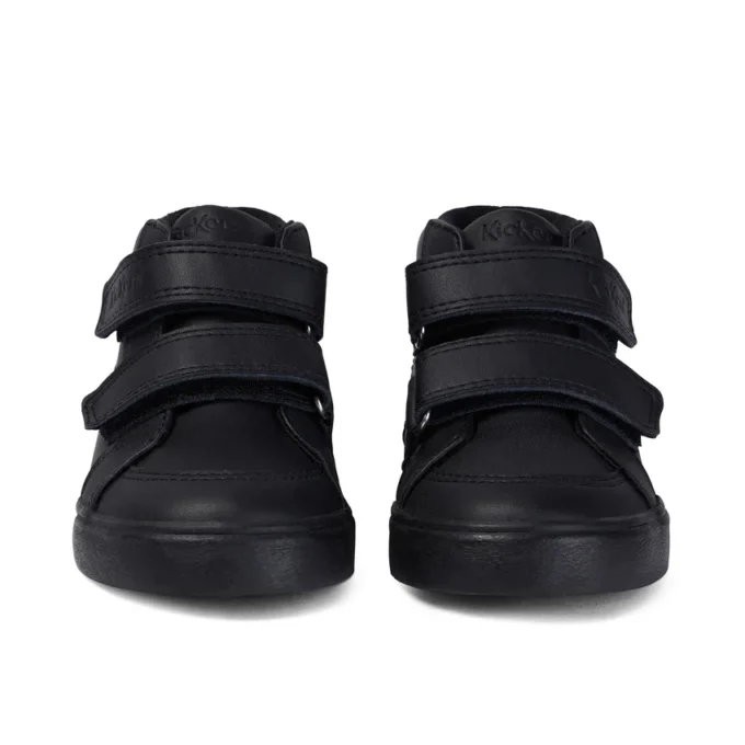 Tovni Hi in pelle nera unisex per neonati Tovni Hi in pelle nera unisex per neonati