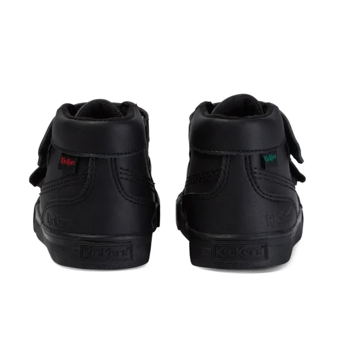 Tovni Hi in pelle nera unisex per neonati Tovni Hi in pelle nera unisex per neonati
