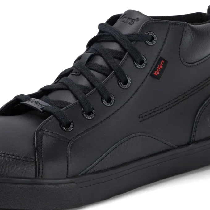Tovni Hi Mix in pelle nera da uomo Tovni Hi Mix in pelle nera da uomo
