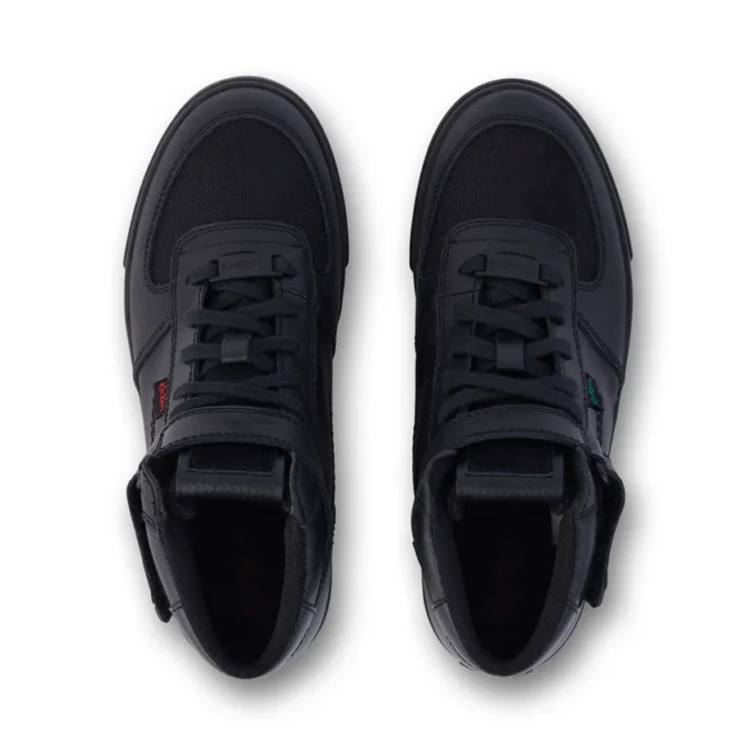 Tovni Hi Mix Mesh Leather Black Unisex per ragazzi Tovni Hi Mix Mesh Leather Black Unisex per ragazzi
