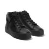 Tovni Hi Stack Chain in pelle nera da ragazza Tovni Hi Stack Chain in pelle nera da ragazza