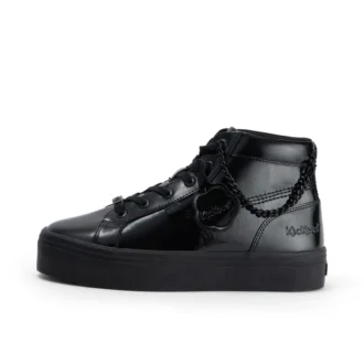 Tovni Hi Stack Chain in vernice nera da ragazza