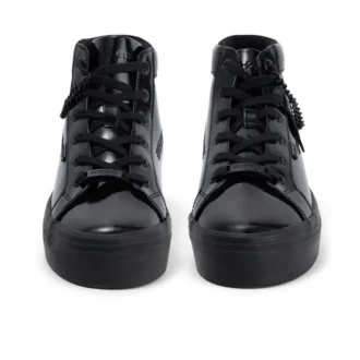 Tovni Hi Stack Chain in vernice nera da ragazza