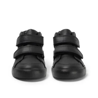 Tovni Hi Vel Unisex per bambini in similpelle nera
