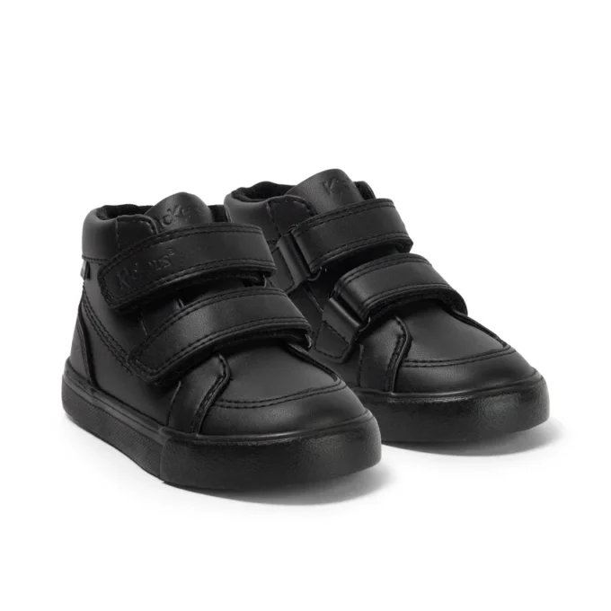 Tovni Hi Vel Unisex per bambini in similpelle nera Tovni Hi Vel Unisex per bambini in similpelle nera