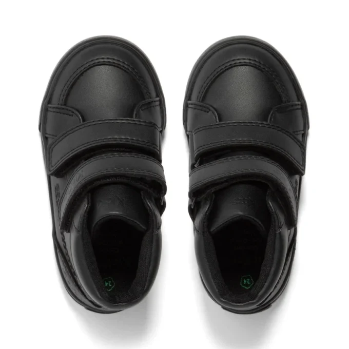 Tovni Hi Vel Unisex per bambini in similpelle nera Tovni Hi Vel Unisex per bambini in similpelle nera