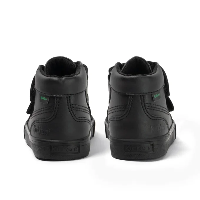 Tovni Hi Vel Unisex per bambini in similpelle nera Tovni Hi Vel Unisex per bambini in similpelle nera