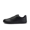 Tovni in pelle martellata nera, unisex per adulti Tovni in pelle martellata nera, unisex per adulti