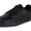 Tovni in pelle martellata nera, unisex per adulti Tovni in pelle martellata nera, unisex per adulti