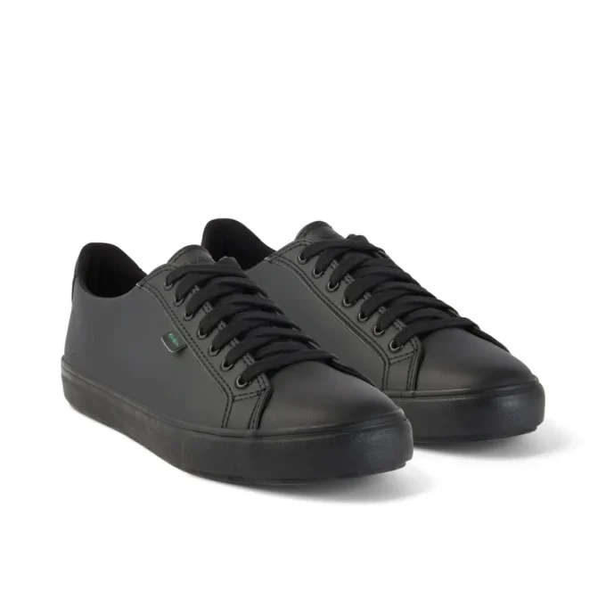 Tovni Lacer in pelle alternativa nera, modello unisex per ragazzi Tovni Lacer in pelle alternativa nera, modello unisex per ragazzi