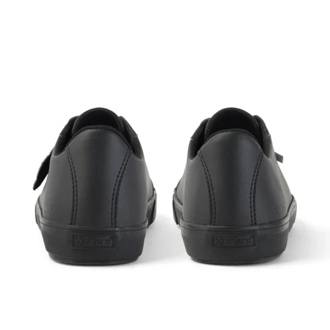 Tovni Lacer in pelle alternativa nera, modello unisex per ragazzi Tovni Lacer in pelle alternativa nera, modello unisex per ragazzi