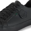 Tovni Lacer in pelle alternativa nera, modello unisex per ragazzi Tovni Lacer in pelle alternativa nera, modello unisex per ragazzi