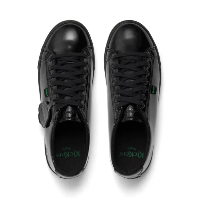 Adult Women’s Tovni Lacer in similpelle verniciata nera