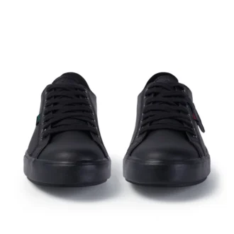 Tovni Lacer in pelle nera unisex per adulti