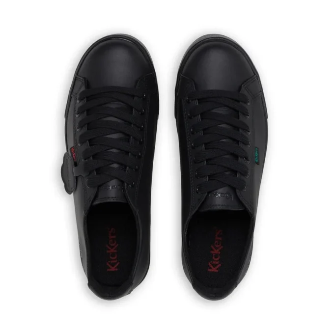 Tovni Lacer in pelle nero unisex per ragazzi Tovni Lacer in pelle nero unisex per ragazzi