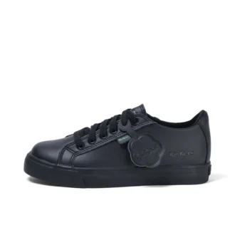 Tovni Lacer in pelle sintetica unisex junior, nero