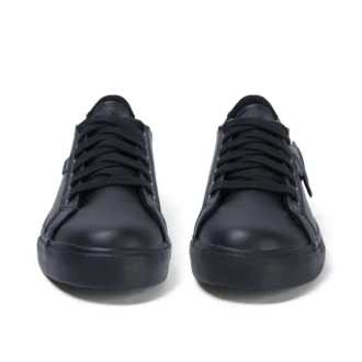 Tovni Lacer in pelle sintetica unisex junior, nero