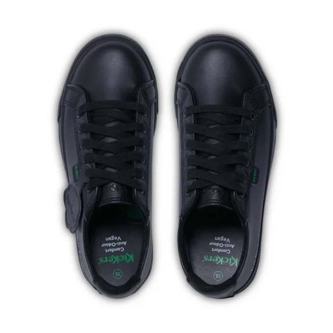 Tovni Lacer in pelle sintetica unisex junior, nero Tovni Lacer in pelle sintetica unisex junior, nero