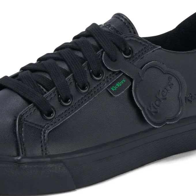 Tovni Lacer in pelle sintetica unisex junior, nero Tovni Lacer in pelle sintetica unisex junior, nero
