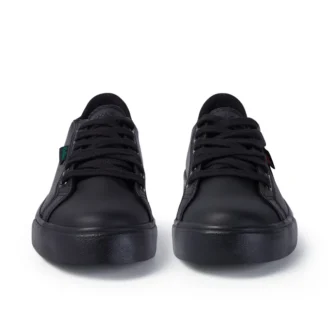 Tovni Lacer in similpelle nero unisex junior