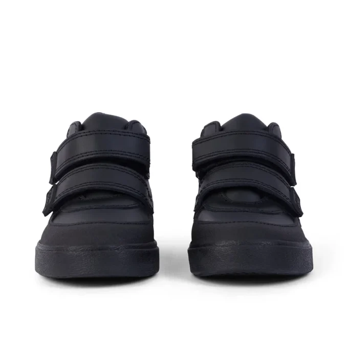 Tovni Scuff Hi in pelle nera per bambini Tovni Scuff Hi in pelle nera per bambini