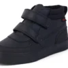 Tovni Scuff Hi in pelle nera per ragazzi Tovni Scuff Hi in pelle nera per ragazzi