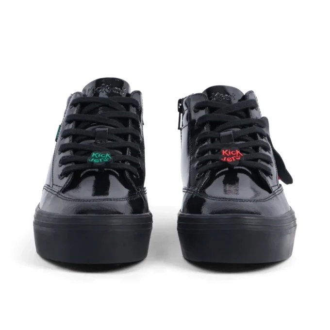 Tovni Stack Hi Flower in vernice nera da donna per ragazzi Tovni Stack Hi Flower in vernice nera da donna per ragazzi