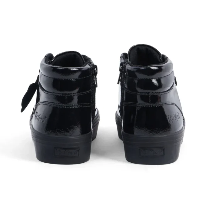 Tovni Stack Hi Flower in vernice nera da donna per ragazzi Tovni Stack Hi Flower in vernice nera da donna per ragazzi