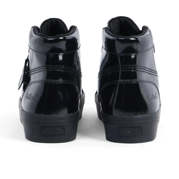 Tovni Stack Hi Flower in vernice nera da ragazza Tovni Stack Hi Flower in vernice nera da ragazza